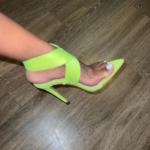 Neon Green Shoes - Picture 4 of 4